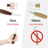 Wood Whittling Kit with Basswood Blocks Sets for Adults and Kids Beginners,Carving Set Includes 3pcs Widdling Knife & 8pcs Blocks & Gloves,Gifts for Christmas,Children's Day,Fathers Day,Mothers Day