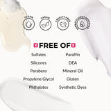 Love Ur Curls Fragrance Free Shampoo and Conditioner Set with All in One Curl Cream Styler for Curly Hair, 3 Step System to Repair, 200 mL