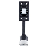 BRINKS Commercial - 4" Kick-Down Door Stop, Matte Black Finish - Non-Obtrusive Option to Protect Your Door and Walls