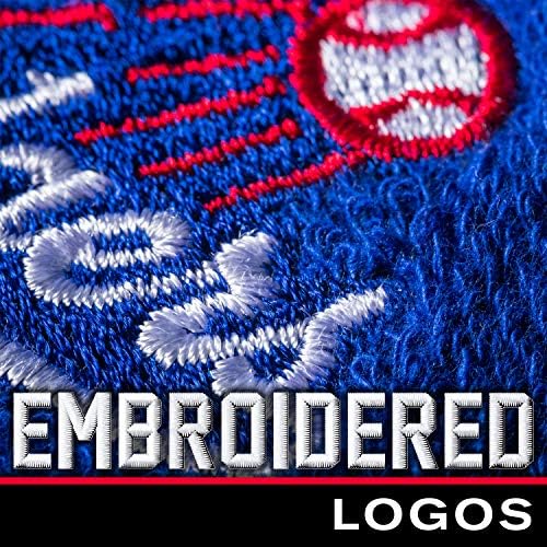 Franklin Sports MLB Team Licensed Baseball Wristbands - MLB Team Logo Sweat Wristbands - Great for Costumes + Uniforms - Pair