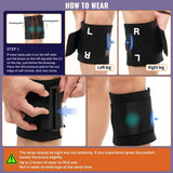 2024 Upgraded Sciatica Pain Relief Brace, Active Plus Sciatica Pain Relief Brace For Sciatic Nerve Pain, Lower Back, & Hip, Black Brace for Sciatica As Seen On Tv - Unisex