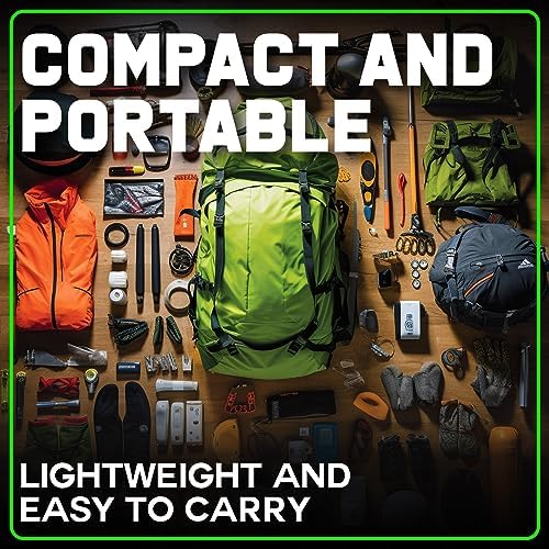 Emergency Glow Sticks - 25 Ultra Bright Military Grade Chem Lights - 12 Hour Bulk Tactical Light Sticks for Survival Gear, Camping, and Power Outages