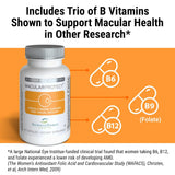 MacularProtect AREDS 2 Formula – Eye Health Vitamin and Mineral Supplement with Lutein, Zeaxanthin, and B Vitamins (B6, B12, and Folate) for Extra Macular Support – 60 Capsules