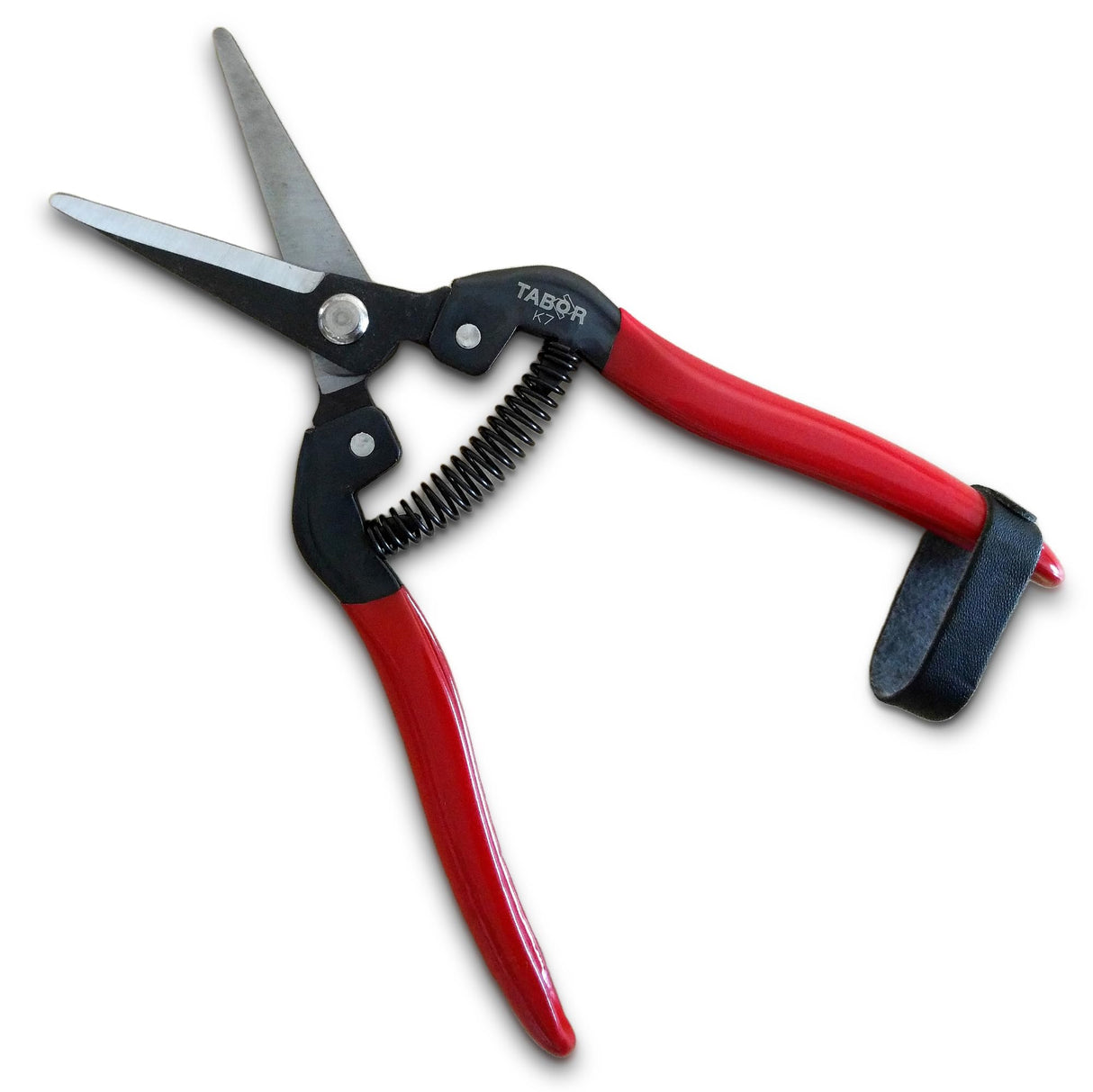 TABOR TOOLS K7A Pruning Shears with High Carbon Steel Blades, Straight Garden Snips & Pruning Scissors, Florist Shears for Deadheading, Trimming & Harvesting Herbs, Flowers, Fruits or Vegetables