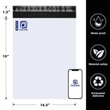 POLYSELLS 100 Pcs 14.5x19 Inch Poly Mailers Shipping Envelopes, Strong Adhesive Sealing, Waterproof, and Tear-resistant Postal Mailing Bags for Clothing and Accessories