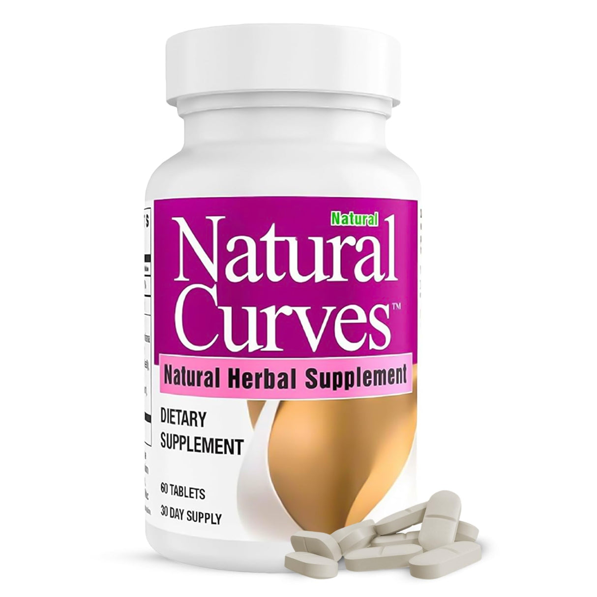 Natural Breast Enhancement Pills for Women & Men – Vegan Herbal Supplement for Fuller, Firmer, Perkier Breasts – Fast-Acting Bust Enhancer with Saw Palmetto – 60 Plant-Based Capsules