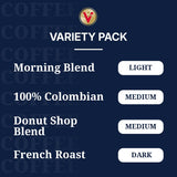 Victor Allen's Core Roast Variety Pack, 42 Count, Coffee Pods