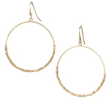 SPUNKYsoul Vintage Retro Women's Earrings, Geometric Hoop Dangle Jewelry