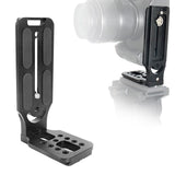 Aupoko Quick Release L-Bracket Compatible with Arca Swiss, L Bracket Quick Release Plate L Plate, 1/4" Tripod Plate for Ball Head Tripod Stabiliser Compatible with Manfrotto Canon Nikon Sony