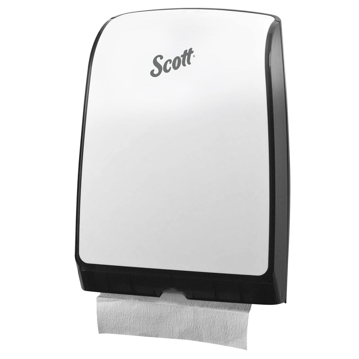 Scott Professional Scott Control MOD Slimfold Folded Paper Towel Dispenser (34830), 9.83" x 2.8" x 13.67", Compact, One-at-a-Time Manual Dispensing, White