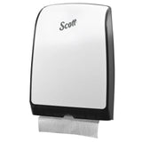 Scott Professional Scott Control MOD Slimfold Folded Paper Towel Dispenser (34830), 9.83" x 2.8" x 13.67", Compact, One-at-a-Time Manual Dispensing, White