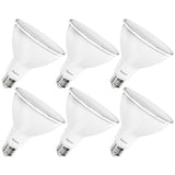 Sunco 6 Pack Outdoor Flood Light Bulb LED PAR38, Exterior Spotlight Bulbs, Weatherproof, 1050 LM, 13W (100W Equivalent), 5000K Daylight, Wet Rated, Dimmable, E26 Base UL