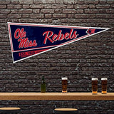 Rico Industries NCAA Classic 12" x 30" Felt Wall Décor Pennant - Great for Home/Bed Room/Man Cave Décor