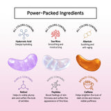 grace & stella Under Eye Patches (12 pairs) Eye Masks for Dark Circles and Puffiness - Stocking Stuffers for Women, Christmas Gifts, Birthday Gifts, Bachelorette Party Favors, Bridesmaid Proposal Gift