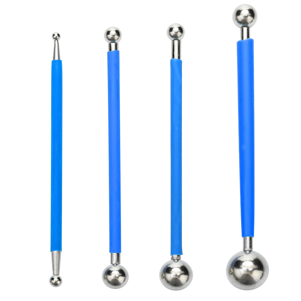 GOZOLA Concrete Countertop Caulking Tool, Metal Ball Tile Caulk Finishing Tool Used to Press The Tile Grout Coating for Bathroom Kitchen and The Rest of The Household