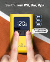 HYVOHEX Mini Electric Ball Pump with Needle for Sports Balls