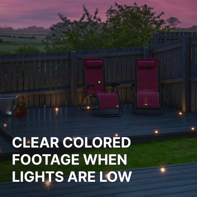 AlfredCam Plus 2 Smart Home Security Camera 2.5K, WiFi 2.4 & 5GHz, Indoor/Outdoor, IP65 Waterproof, LED Spotlight, Two-Way Audio, Color Night Vision, Baby/Pet Cam, App Powered (90M+ downloads)