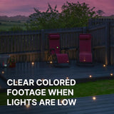 AlfredCam Plus 2 Smart Home Security Camera 2.5K, WiFi 2.4 & 5GHz, Indoor/Outdoor, IP65 Waterproof, LED Spotlight, Two-Way Audio, Color Night Vision, Baby/Pet Cam, App Powered (90M+ downloads)