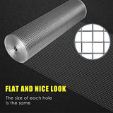 GoldPeak Galvanized Hardware Cloth 1/2 inch 36 x 100 ft 19 Gauge, Hot-dip Galvanized After Welding, Chicken Wire Fencing Wire Mesh Roll Welded Wire Fence Gopher Wire Cloth Rodent Wire