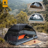 OneTigris COSMITTO 2 Person Backpacking Tent Shelter- Free Standing Lightweight Waterproof 3 Season Camping Tent for Outdoor Hiking Mountaineering