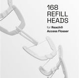 REACH Ultraclean Access Flosser Refill Heads, Unflavored, Plaque Remover for Teeth, Shred Resistant, for Hard to Reach Areas, Oral Care, PFAS Free, for Adults & Kids, 6 Pack, 28 Count