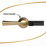Korky 6094BP StrongARM Tank Lever, Universal to Fit Front Angled Side Left and Right Mount Toilets, Brushed Gold, Simple Style