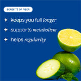 Belli Welli Fiber Supplement for Women & Men – Premium Daily Fiber Powder from Organic Acacia with Added Collagen, Electrolytes & Probiotics – No Bloat, Constipation & Gut Health Support (Cucumber)