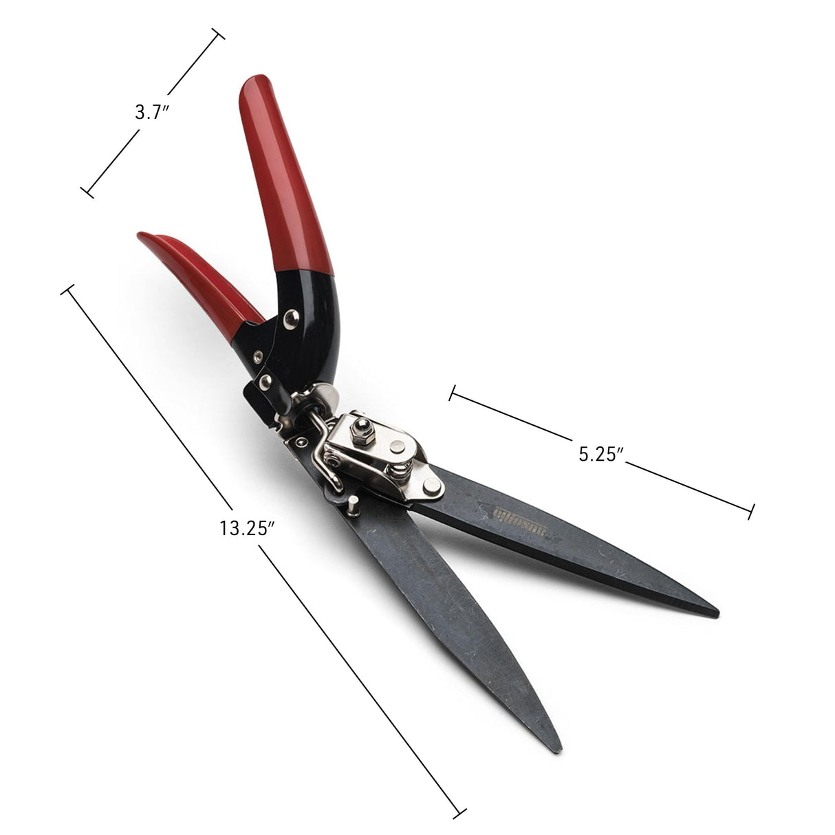 Grass Shears - Garden Clippers with Rotating Handle - Grass Cutter Edging Shears - Hedge Trimmer Garden Shears - Hedge Clippers or Yard Scissors for Outdoor Edges and Hedges by Kings County Tools