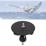 Surfing Tendon Joint Mast Base, High Strength Windsurfing Mast Base, Wear Foldable Universal, for Outdoor Sports Black