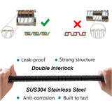 BRIGHT SHOWERS Shower Hose For Hand Held Shower Heads, 69 Inches Cord Extra Long Stainless Steel Hand Shower Hose, Ultra-Flexible Replacement Part with Brass Insert, Oil Rubbed Bronze