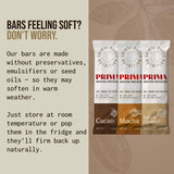 PRIMA ANCESTRAL PROTEIN BAR Grass Fed Protein Bars, 7 Pack – Animal-Based Protein Bar with Beef Tallow, Raw Honey, Seed Oil Free, Low Carb, Gluten-Free – Healthy, Energy Snacks for Clean Lifestyle (7 Pack, Variety Pack)