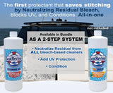 Seat Reviver Marine Mildew Stain Remover for Boat Seats, Vinyl & Plastic | Light Gel That Clings Longer | Fast-Acting | No Scrub | 32oz