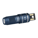 OLIGHT IMINI 2 EDC Rechargeable Keychain Flashlight, 50 Lumens Compact and Portable Mini LED Keyring Lights with Built-in Battery Ideal for Everyday Carry and Emergencies (Midnight Blue)