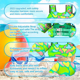 Chriffer Kids Swim Vest Life Jacket for 22-66 Pounds Boys and Girls, Toddler Floaties with Shoulder Harness Arm Wings for 2,3,4,5,6,7 Years Old Baby