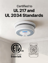 X-Sense Smoke Detector Carbon Monoxide Alarm Combo, XP0H-SN, 1-Pack