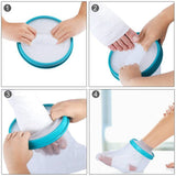 DOACT Water Proof Leg Cast Cover for Shower, Foot Cast Cover Wound Protector Watertight Cast Bag Covers Keep Leg Cast Bandage Dry