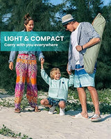 OutdoorMaster Beach Tent for 3-4 Person - Easy Setup and Portable Beach Shade Sun Shelter Canopy with UPF 50+ UV Protection Removable Skylight Family Size