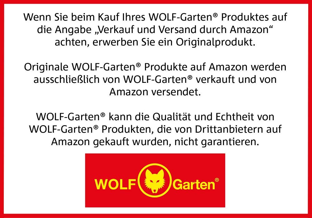 Wolf-Garten RFM15 Multi-Change Push/Pull Weeder Cultivation Tool Head, Red, 15 cm