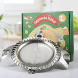 PAMISO Extra Large Empanada Maker - 7 inch Seal with Dough Cutter Circle, Stainless Steel Press, Pastry Tools, Pocket Pie Maker