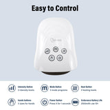 cotsoco Hand Massager with Heat and Compression for Arthritis and Carpal Tunnel, Birthday Gifts for Women Mom Men,White, Gift for Birthday