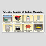 Kidde P3010K-CO Worry-Free Kitchen Photoelectric Smoke and Carbon Monoxide Alarm with 10 Year Sealed Battery