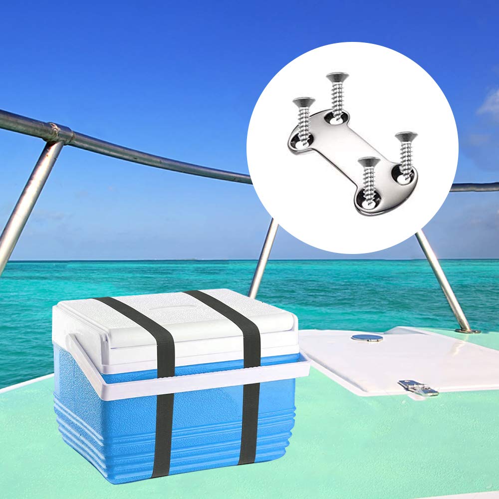 Picowe Cooler Tie Down Kit - Cam Buckle Lashing Straps for YETI & RTIC Coolers