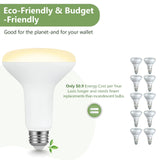 Sigalux BR30 Indoor LED Flood Bulbs for Recessed Cans, 7.5W (65W Replacement), 650LM, Soft White 2700K, Smooth Dimming, CRI 80, 110° Wide Beam, E26 Medium Base, Energy-Saving Lighting, 6 Pack