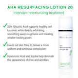 DCL Skincare AHA Resurfacing Lotion 20 with 20% Glycolic Acid, 1.7 Fl oz