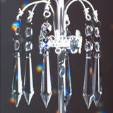 GOLDENHAITAI 20pcs 76mm Chandelier Crystals Icicle Prisms Replacement Parts