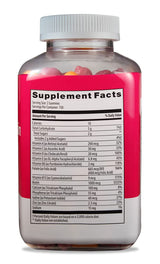 Amazon Basics Women's Multivitamin, Mixed Berry Flavor, Vegetarian & Gluten-Free, 300 Gummies (150 Servings) (Previously Solimo) (Pack of 3)