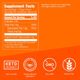 Bulletproof Coconut Brain Octane C8 MCT Oil, 16 Ounces, Premium Keto Supplement for Sustained Energy and Fewer Cravings, Brain and Body Fuel, Unflavored, Add to Coffee and Smoothies