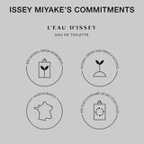 Issey Miyake L'Eau d'Issey Eau de Toilette - Fragrance for Women - Floral & Aquatic, Inspired by the Purity of Water - With Notes of White Flowers, A Lotus Rose Accord & Sandalwood - 3.4 oz