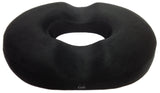 Kieba Hemorrhoid Treatment Donut Tailbone Cushion, Prostate Pillow, Pregnancy, Post Natal, Bed Sores, Coccyx, Sciatica, 18 Inches. Ultra Premium Comfort Foam (Black)
