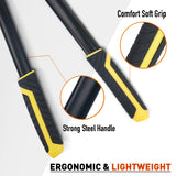 Jardineer Ratchet Anvil Loppers, Heavy Duty Tree Branch Cutters with 2" Cutting Capacity, Labor-Saving Garden Loppers with Additional SK5 Spare Blade for Yard, Orchard & Thick Shrub Trimming